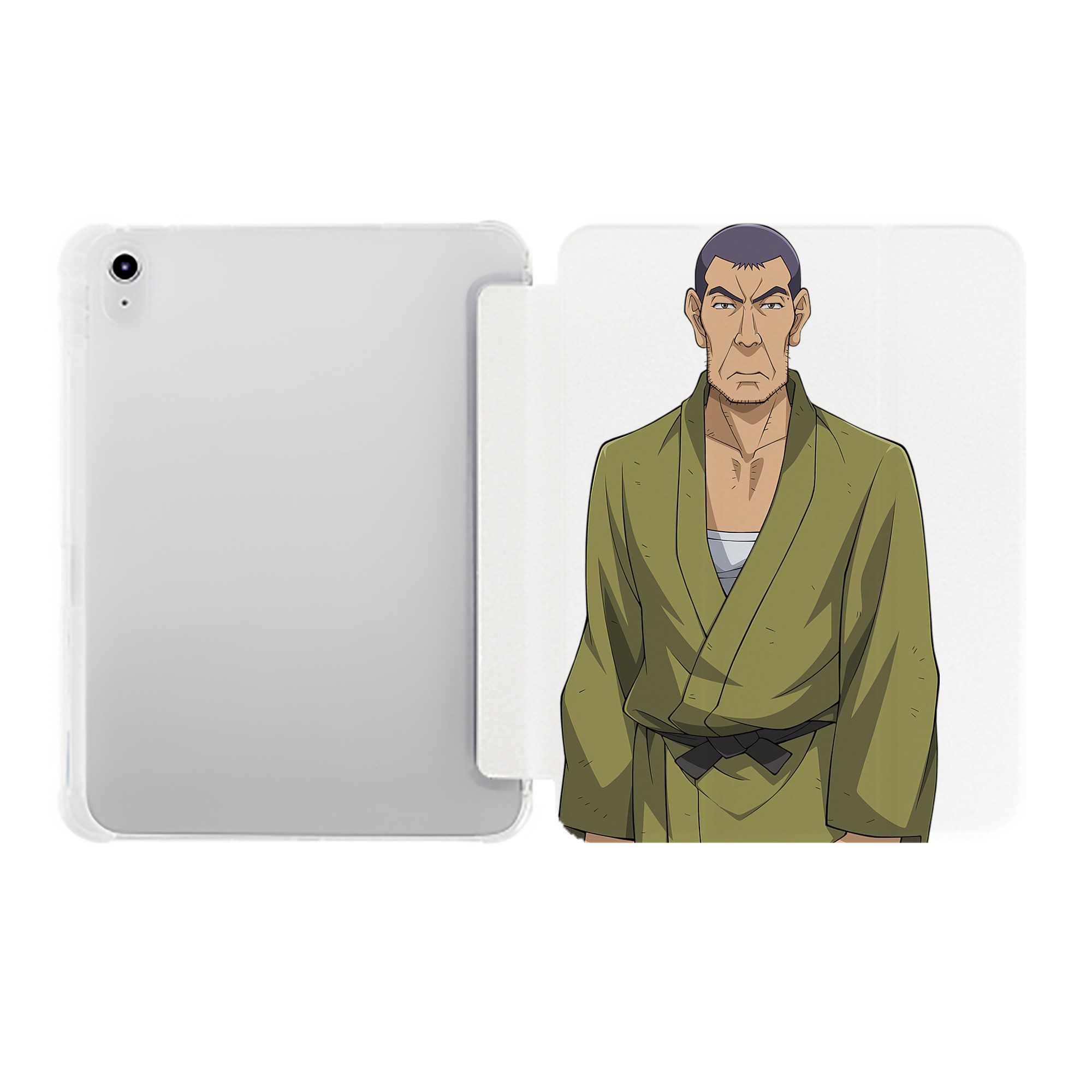 （画像用） 遊☆戯☆王 Yu-Gi-Oh! IPad ケース ペン収納付き 三つ折りスタンド PUレザー×シリコン 対応機種9.5/10.5/10.9インチ